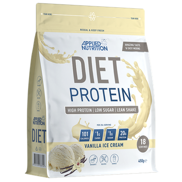 Reviews over Applied Nutrition Dieet Protein Vanilla Ice Cream - 450 g