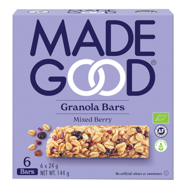 MadeGood Granola Bar Mixed Berry - 24g image 1