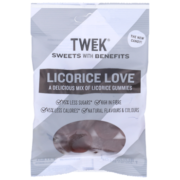 Tweek Licorice Love Winegums - 80g image 1