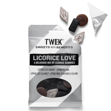 Tweek Licorice Love Winegums - 80g image 2