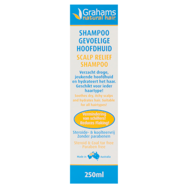 Grahams Shampoo Gevoelige Hoofdhuid - 250ml image 1