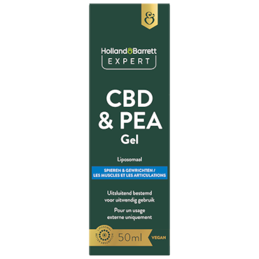 Holland & Barrett Expert CBD & PEA Liposomale Gel - 50ml image 1