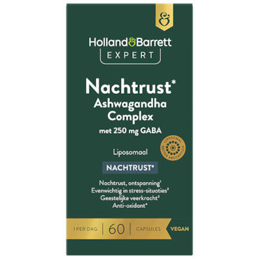 Holland & Barrett Expert Nachtrust* Ashwagandha Complex Liposomaal - 60 capsules image 1