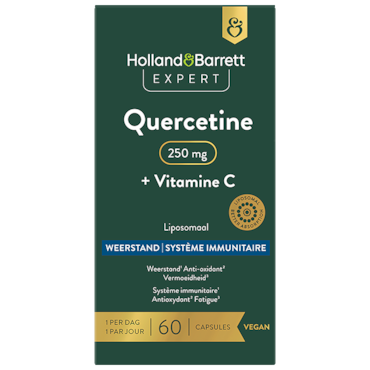 Holland & Barrett Expert Quercetine + Vitamine C 250 mg Liposomaal - 60 capsules image 1