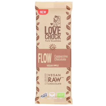 Lovechock FLOW Cappuccino Chocolate Vegan - 35g image 1