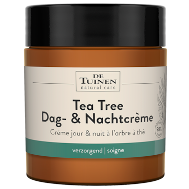 De Tuinen Tea Tree Dag- & Nachtcrème - 120ml image 1