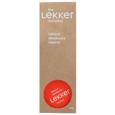 The Lekker Company Natural Deodorant Neutral - 30g image 1