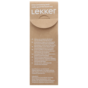 The Lekker Company Natural Deodorant Neutral - 30g image 3