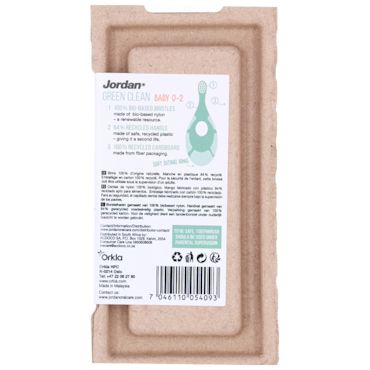 Jordan Green Clean Baby Tandenborstel 0-2 jaar - Extra Soft image 3