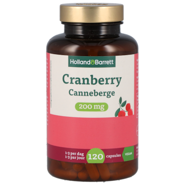 Holland & Barrett Cranberry 200mg - 120 capsules image 1