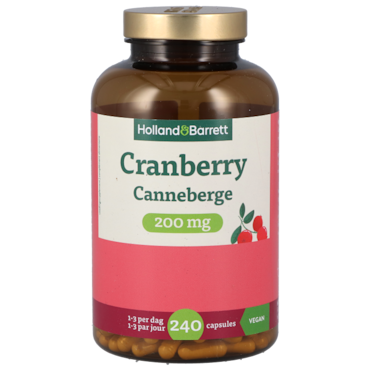Holland & Barrett Cranberry 200mg - 240 capsules image 1