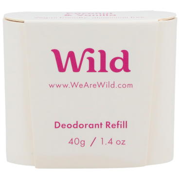 Wild Deodorant Coconut & Vanilla navulling - 40g image 3