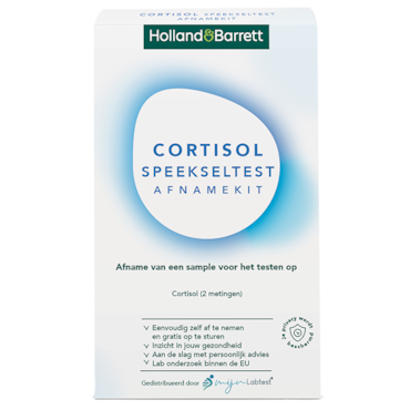 Holland & Barrett Cortisol Speekseltest Afnamekit - 1 stuk, 2 buisjes image 1