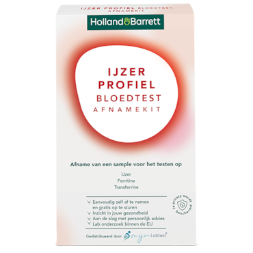 Holland & Barrett IJzerprofiel Bloedtest Afnamekit - 1 stuk image 1