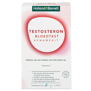 Holland & Barrett Testosteron Bloedtest Afnamekit - 1 stuk image 1