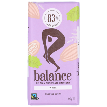 Balance Witte Chocoladereep - 100 g image 1