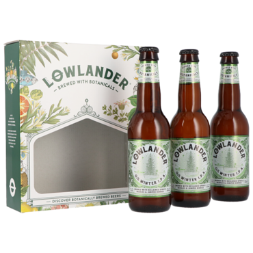 Lowlander Giftbox 0.3% Winter I.P.A – 3 x 330ml image 2