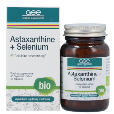 GSE Astaxanthine + Selenium - 45 capsules image 2
