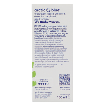 Arctic Blue Omega 3-6-9 met Algenolie - 150 ml image 2