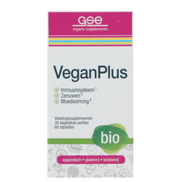 GSE VeganPlus - 60 tabletten image 1