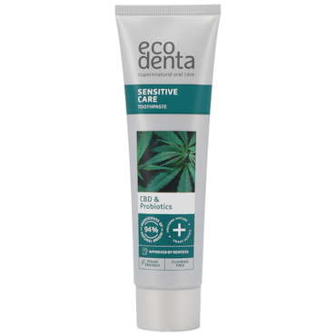 Ecodenta Sensitive Tandpasta Probiotica & CBD - 75ml image 2