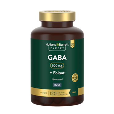 Holland & Barrett Expert GABA + Folaat Liposomaal – 120 kauwtabletten image 2