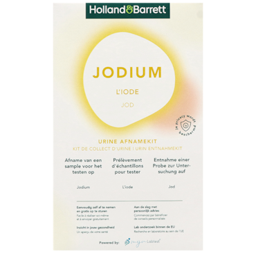 Holland & Barrett Jodium Urinetest - 1 afnamekit image 1