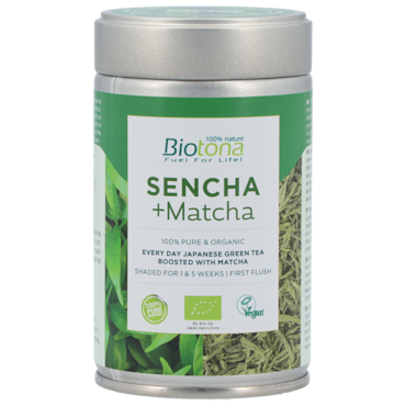 Biotona Sencha + Matcha Green Tea - 70g image 1