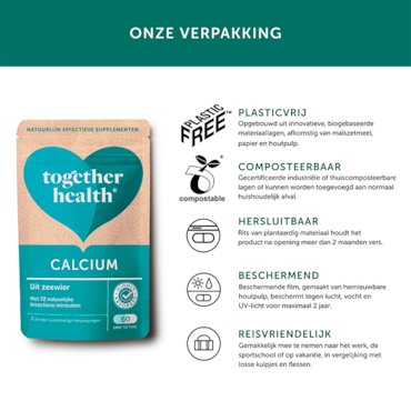 Together Health Calcium uit Zeewier - 60 capsules image 5