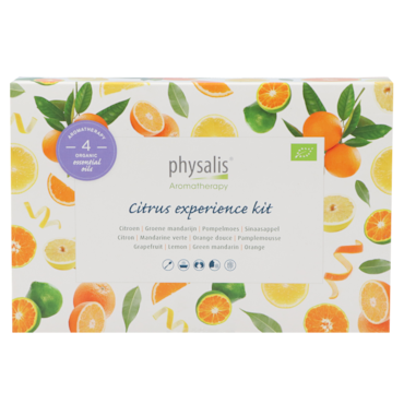 Physalis Aromatherapy Citrus Experience Kit - 4 x 10ml image 1