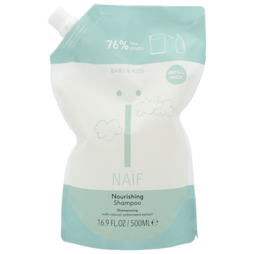 Naïf Baby & Kids Nourishing Shampoo Refill Pack - 500ml image 1