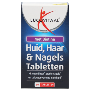 Lucovitaal Huid, Haar & Nagels Tabletten - 60 tabletten image 1