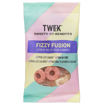 Tweek Fizzy Fusion Zure Gummies - 80g image 1