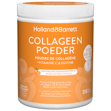 Holland & Barrett Collageen Poeder + Vitamine C & Biotine -  318g image 1