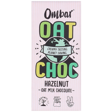 Ombar Oat M'lk Barre Chocolat Noisette Vegan - 70g image 1