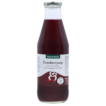 Holland & Barrett Cranberrysap Ongezoet - 750ml image 1