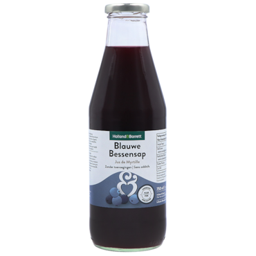 Holland & Barrett Blauwe Bessensap - 750ml image 1