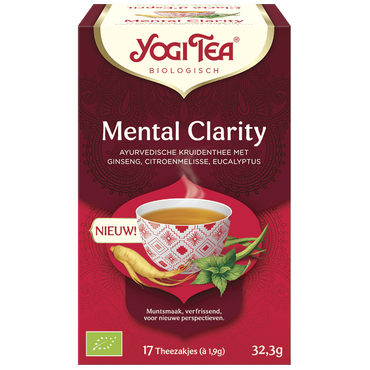 Reviews over Yogi Tea Mental Clarity BIO - 17 theezakjes