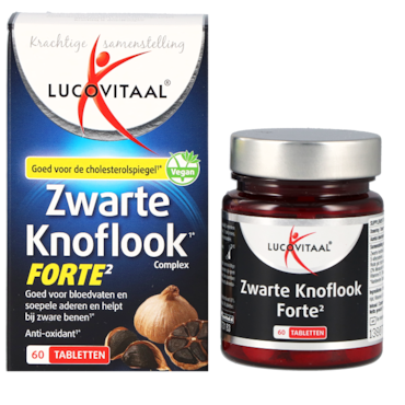 Lucovitaal Zwarte Knoflook Forte - 60 tabletten image 2