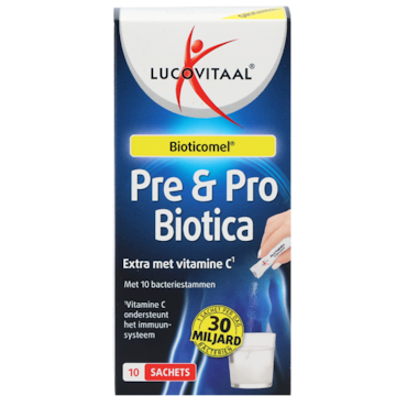 Lucovitaal Pre & Probiotica 10 Bacteriestammen - 10 sachets image 1
