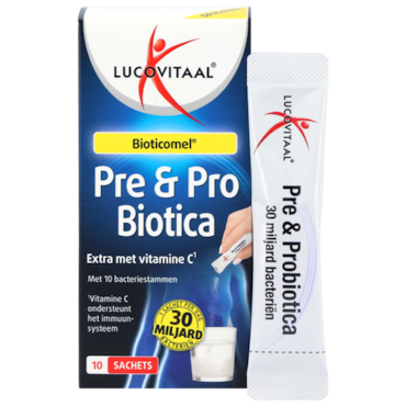Lucovitaal Pre & Probiotica 10 Bacteriestammen - 10 sachets image 2
