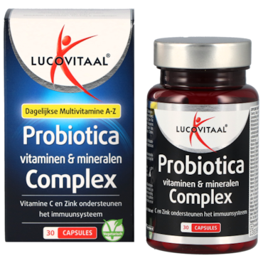 Lucovitaal Probiotica Vitaminen & Mineralen Complex - 30 capsules image 2