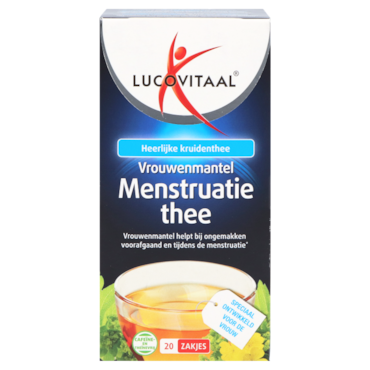 Lucovitaal Vrouwenmantel Menstruatie Thee - 20 zakjes image 1