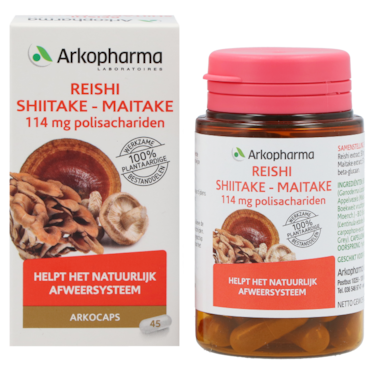 Arkopharma Arkocaps Reishi Shiitake Maitake - 45 capsules image 2