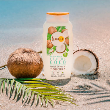 Lovea Shower Gel Coconut Water - 400ml image 3