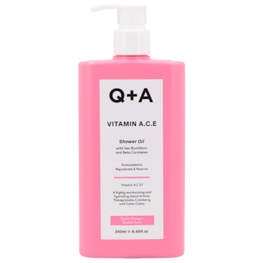 Q+A Huile de Douche Vitamine A.C.E - 250ml image 1