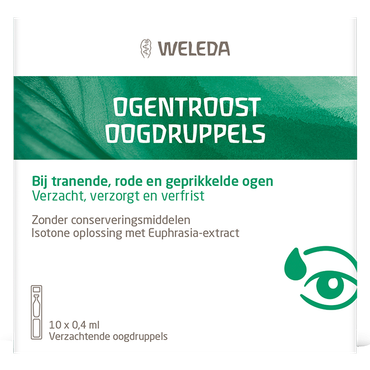 Reviews over Weleda Ogentroost Oogdruppels - 10 x 0.4 ml