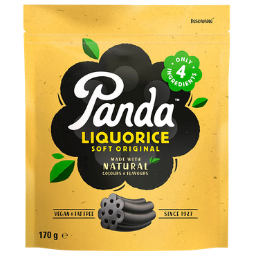 Panda Réglisse Originale Douce et Naturelle - 170g