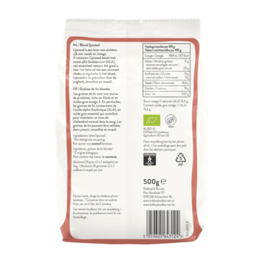 Holland & Barrett Heel Blond Lijnzaad - 500g image 2