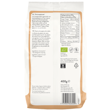 Holland & Barrett Glutenvrij Druivenpitmeel Bio - 400g image 2